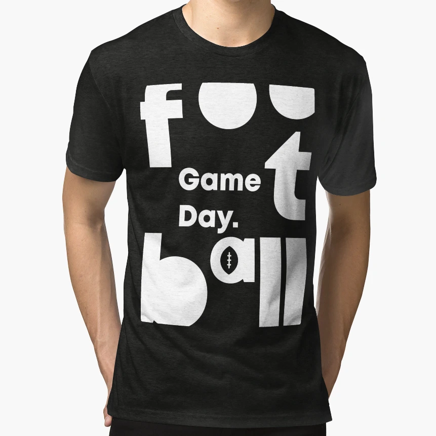 Game Day American Football Vibe T-Shirt - Graphic Print Men Women - T-Shirt, Sweatshirt, Hoodie