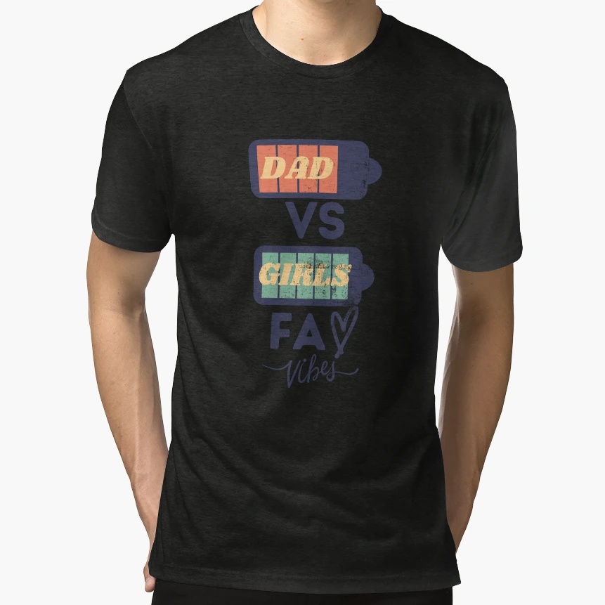 Dad Vs Funny Dvg T-Shirt - Custom Art Print Men Women - T-Shirt, Sweatshirt, Hoodie