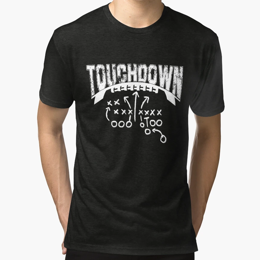 Touchdown Manager Best Strategy T-Shirt - Minimalist Print for Adults - T-Shirt, Sweatshirt, Hoodie