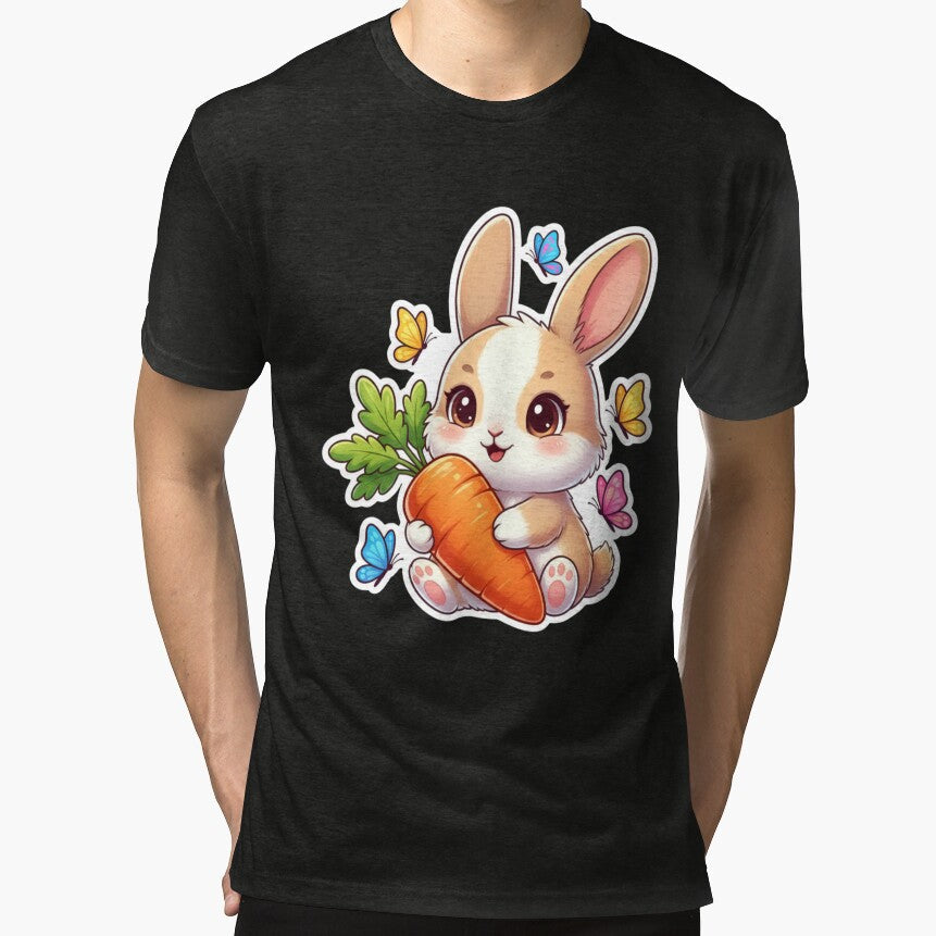 Lucky bunny by SimonsDesignArt - Adult & Kids T-Shirts, Sweatshirts & Hoodies apparel design preview 1