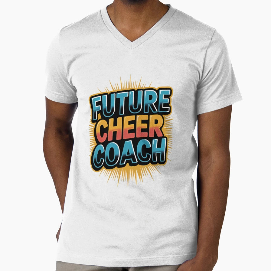 Future Cheer Coach T-Shirt - Minimalist Print Men Women - T-Shirt, Sweatshirt, Hoodie