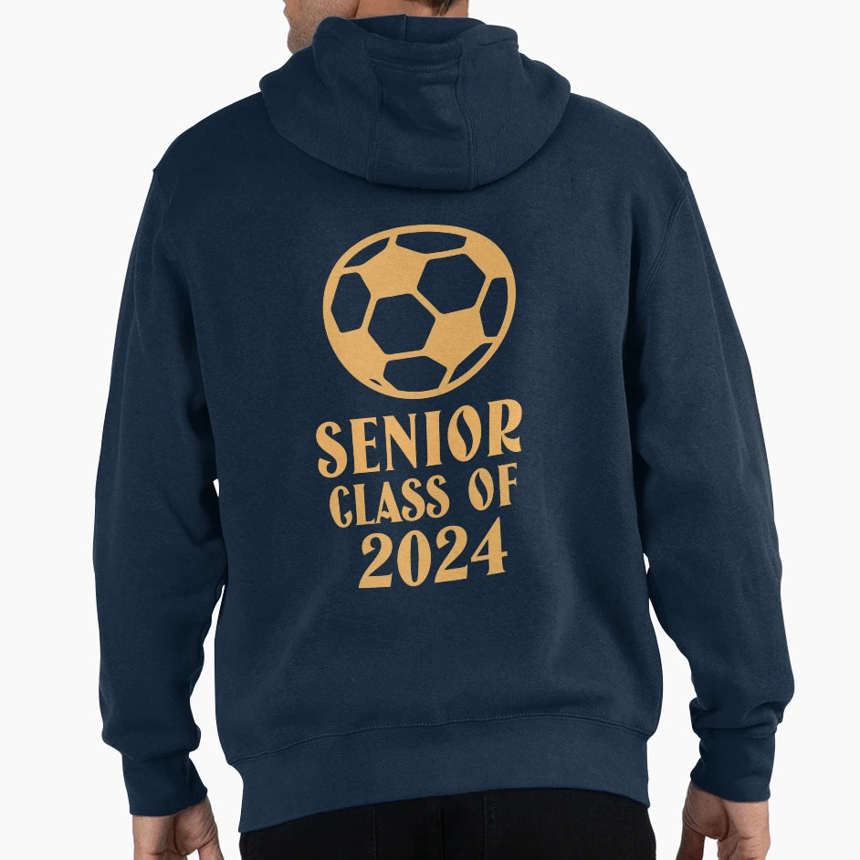 Senior Class 2024 Hoodie - Streetwear Style for Adults - T-Shirt, Sweatshirt, Hoodie