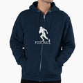 Football Silhouette American Football Hoodie - Novelty Apparel Unisex - T-Shirt, Sweatshirt, Hoodie