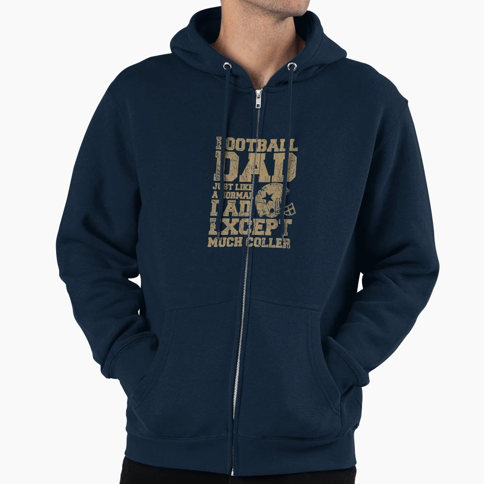 Football Dad Hoodie - Novelty Apparel Unisex - T-Shirt, Sweatshirt, Hoodie