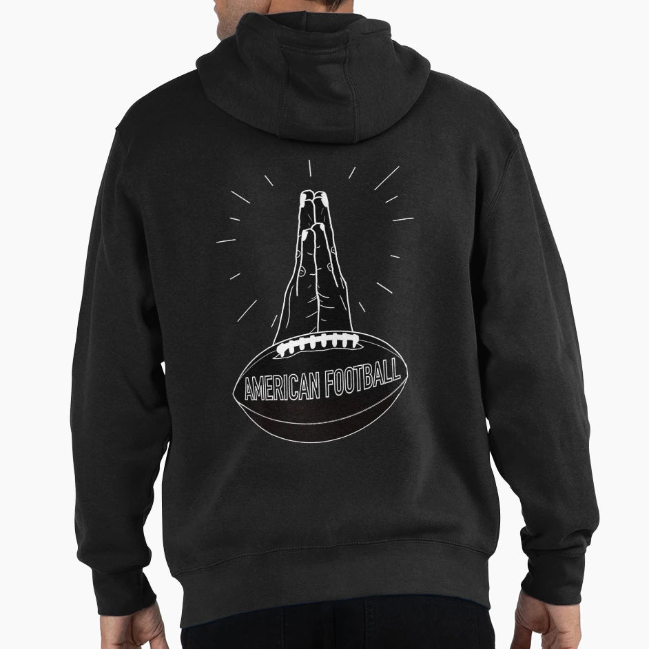 American Football Hoodie - Minimalist Print Unisex - T-Shirt, Sweatshirt, Hoodie