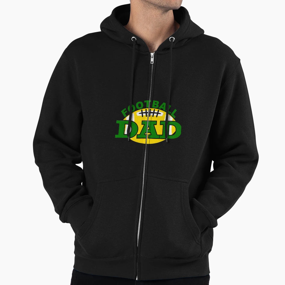 Greenbay Packers Football Dad Hoodie - Casual Everyday Wear for Adults - T-Shirt, Sweatshirt, Hoodie