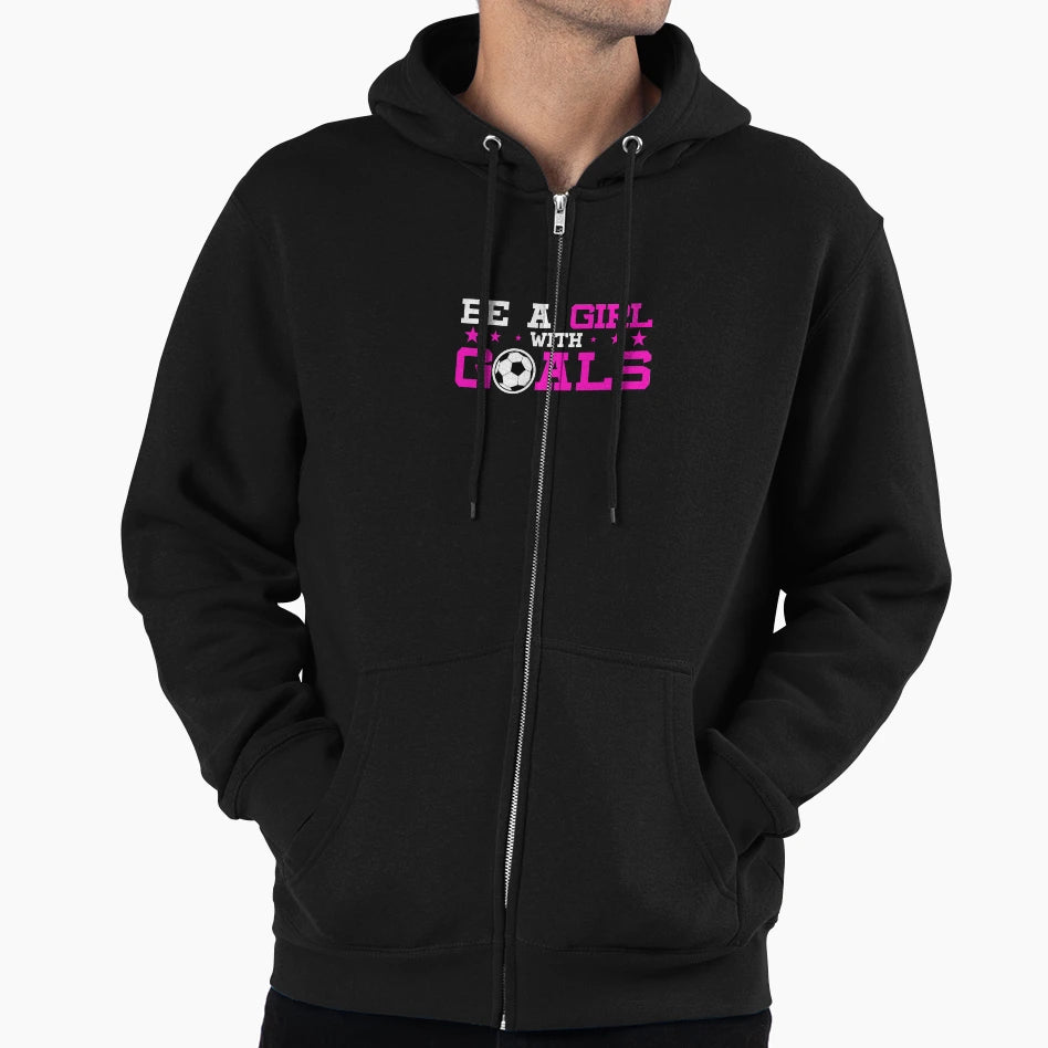Goals Soccer Product Soccer Sports Hoodie - Unique Graphic for Adults - T-Shirt, Sweatshirt, Hoodie