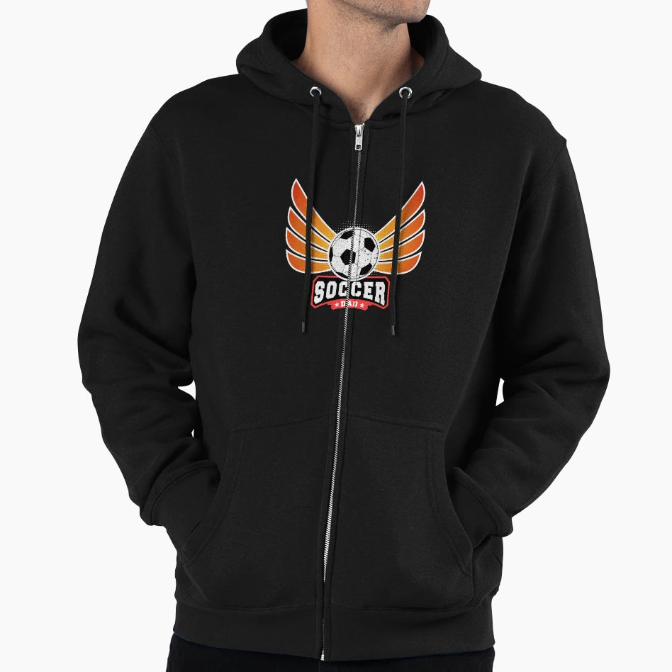 Soccer Dad Hoodie - Aesthetic Graphic Unisex - T-Shirt, Sweatshirt, Hoodie