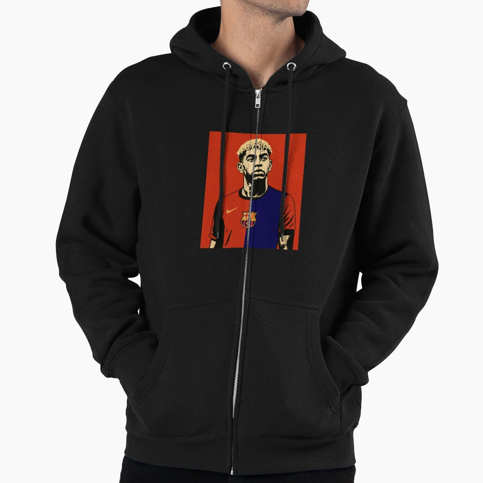 Lamine Yamal Hoodie - Graphic Print for Adults - T-Shirt, Sweatshirt, Hoodie