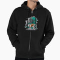 Football Player Hoodie - Graphic Print Unisex - T-Shirt, Sweatshirt, Hoodie