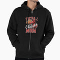 Football Cheer Mom Cheerleader Hoodie - Graphic Print for Adults - T-Shirt, Sweatshirt, Hoodie