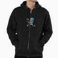 American Football Skeleton Halloween Hoodie - Streetwear Style Unisex - T-Shirt, Sweatshirt, Hoodie