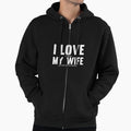 I Love It When My Wife Lets Me Watch Hoodie - Casual Everyday Wear Unisex - T-Shirt, Sweatshirt, Hoodie