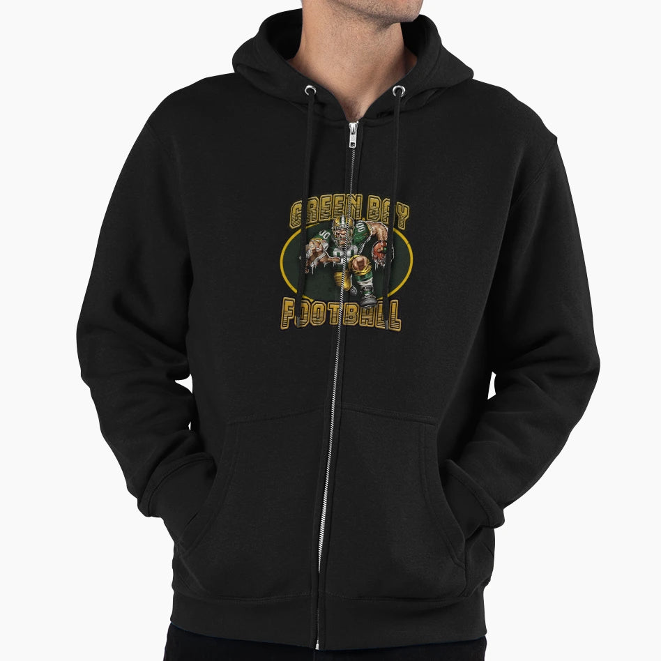 Green Bay Football Hoodie - Fun Novelty Design Men Women - T-Shirt, Sweatshirt, Hoodie