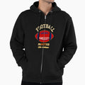 Football Fan Art College Practice Like Winner Hoodie - Graphic Print Unisex - T-Shirt, Sweatshirt, Hoodie