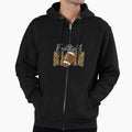 Football Mom Leopard Football Mom Hoodie - Casual Everyday Wear for Adults - T-Shirt, Sweatshirt, Hoodie