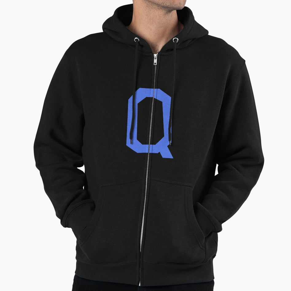 Copy Alphabetical Q Hoodie - Novelty Apparel Unisex - T-Shirt, Sweatshirt, Hoodie