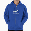 Football American Football Player Hoodie - Aesthetic Graphic Men Women - T-Shirt, Sweatshirt, Hoodie