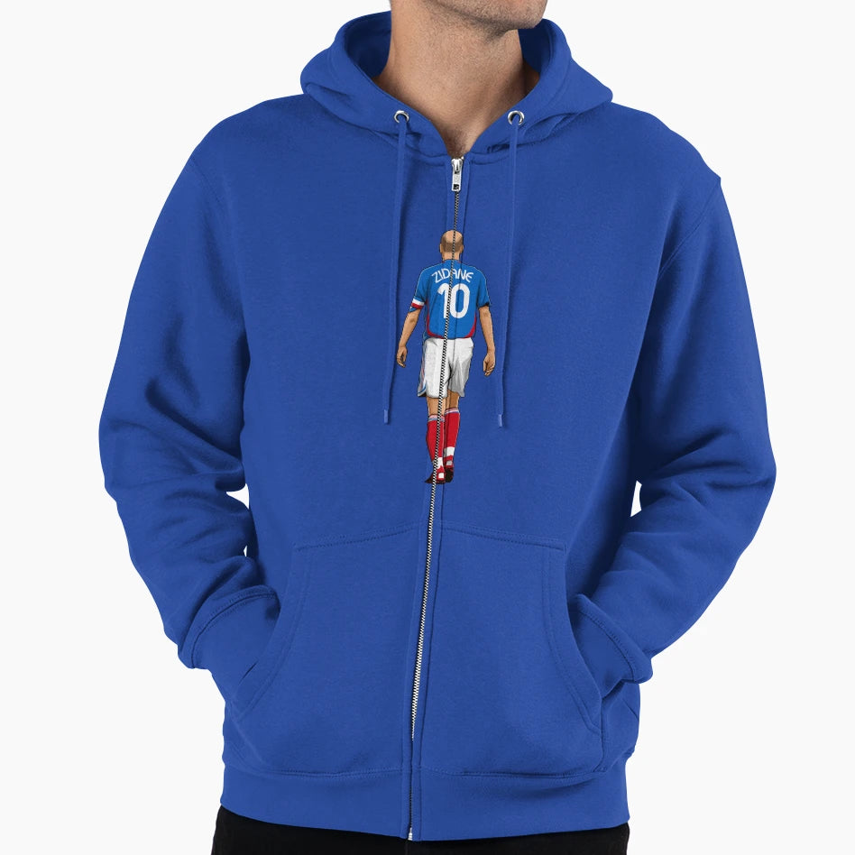 Zinedine Zidane Hoodie - Fun Novelty Design Men Women - T-Shirt, Sweatshirt, Hoodie