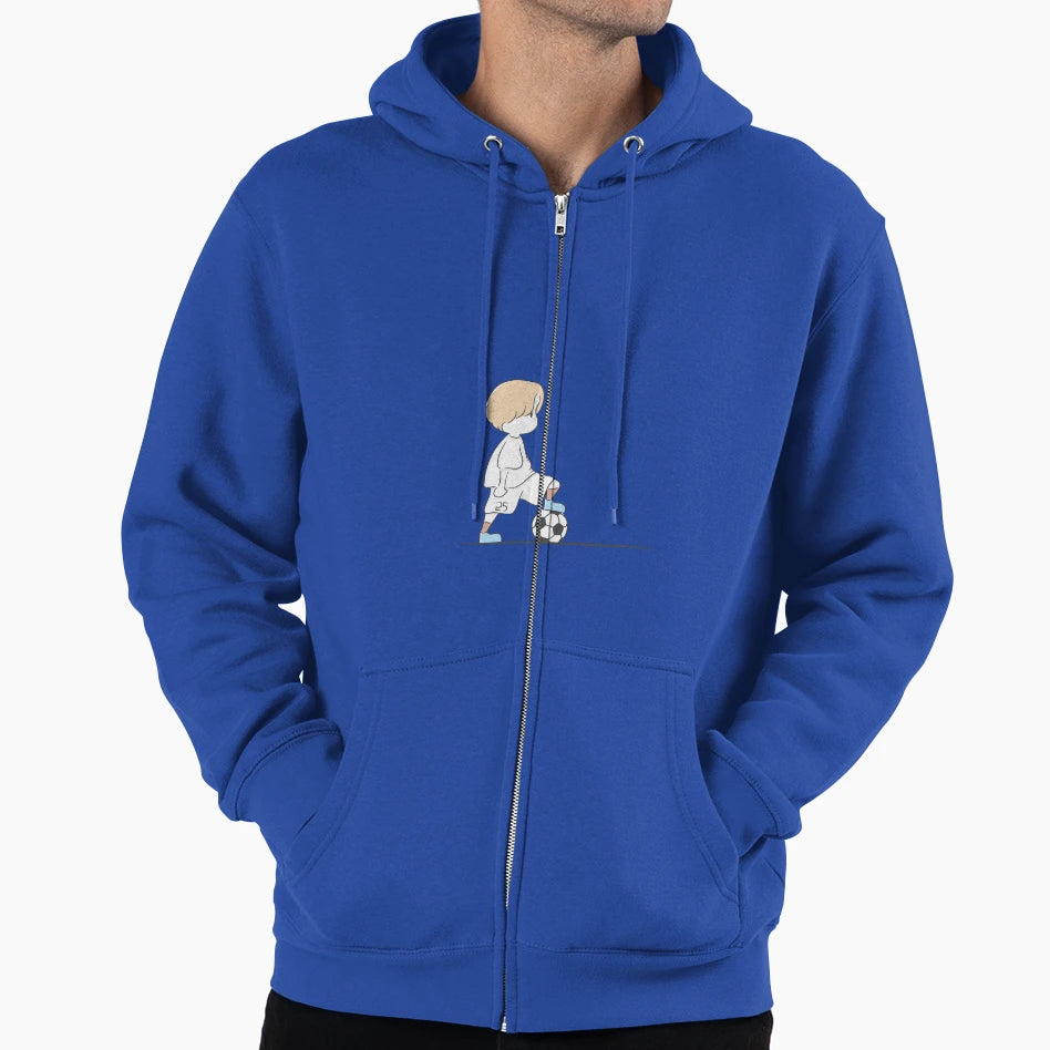 Real Football Hoodie - Trendy Graphic for Adults - T-Shirt, Sweatshirt, Hoodie