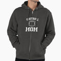 Football Mom Hoodie - Casual Everyday Wear for Adults - T-Shirt, Sweatshirt, Hoodie