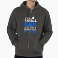 Im Football Dad Hoodie - Fun Novelty Design Men Women - T-Shirt, Sweatshirt, Hoodie
