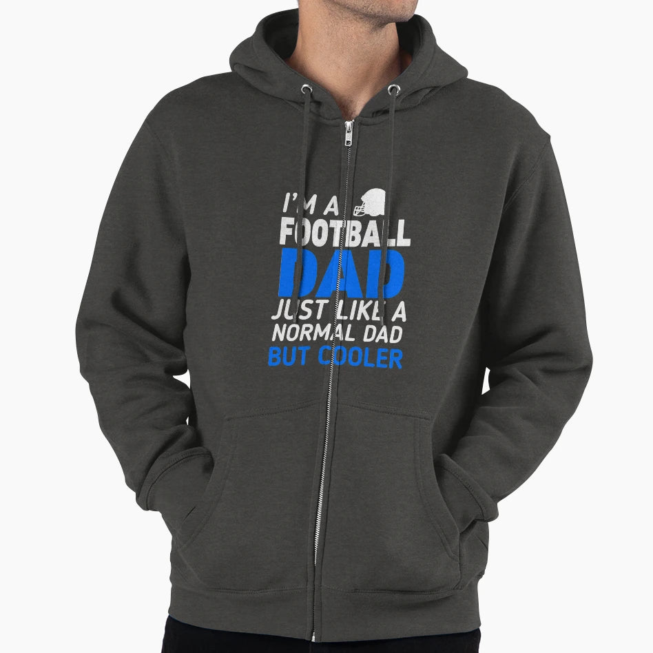 Im Football Dad Hoodie - Fun Novelty Design Men Women - T-Shirt, Sweatshirt, Hoodie