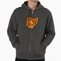Fall Football Ohio Love Hoodie - Casual Everyday Wear Men Women - T-Shirt, Sweatshirt, Hoodie