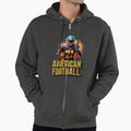 American Football Hoodie - Minimalist Print Men Women - T-Shirt, Sweatshirt, Hoodie