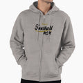 Proud Football Mom Hoodie - Aesthetic Graphic Unisex - T-Shirt, Sweatshirt, Hoodie