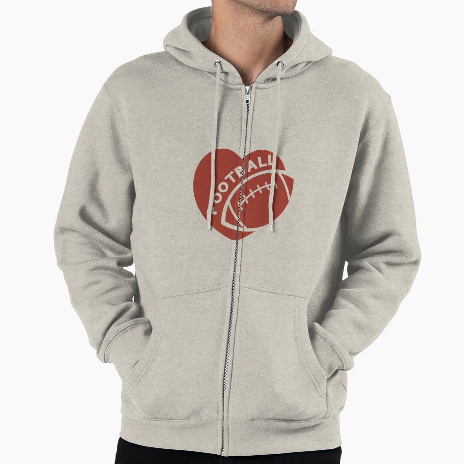 American Football Cartoon Hoodie - Fun Novelty Design Unisex - T-Shirt, Sweatshirt, Hoodie