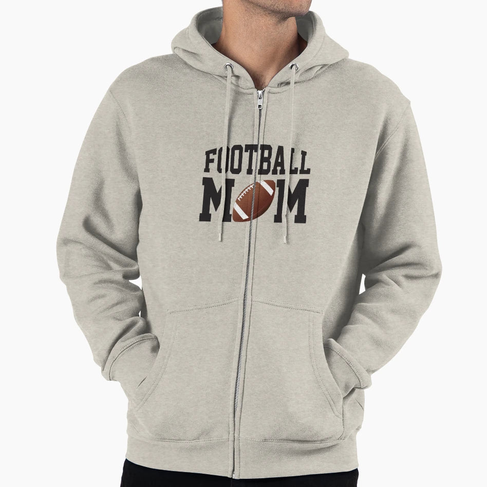 Fun Football Mom Hoodie - Novelty Apparel Men Women - T-Shirt, Sweatshirt, Hoodie