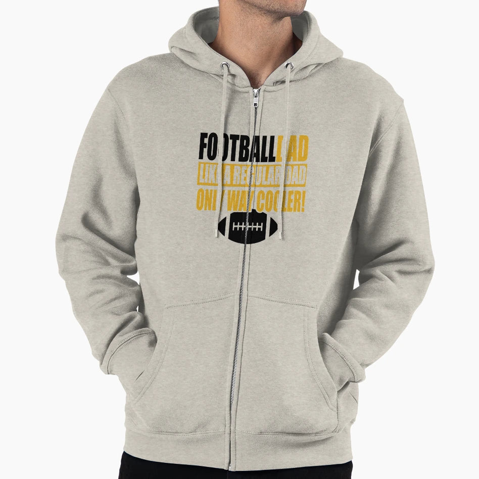 Product Football Fathers Day Like Hoodie - Unique Graphic Men Women - T-Shirt, Sweatshirt, Hoodie