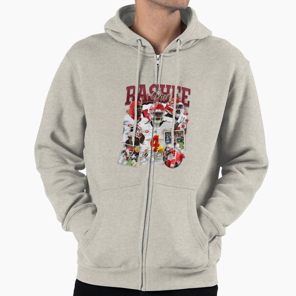 Dynamic Football Collage Game Day Hoodie - Graphic Print Unisex - T-Shirt, Sweatshirt, Hoodie