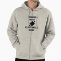 Worlds Best Football Dad Best Loving Father Hoodie - Unique Graphic Unisex - T-Shirt, Sweatshirt, Hoodie