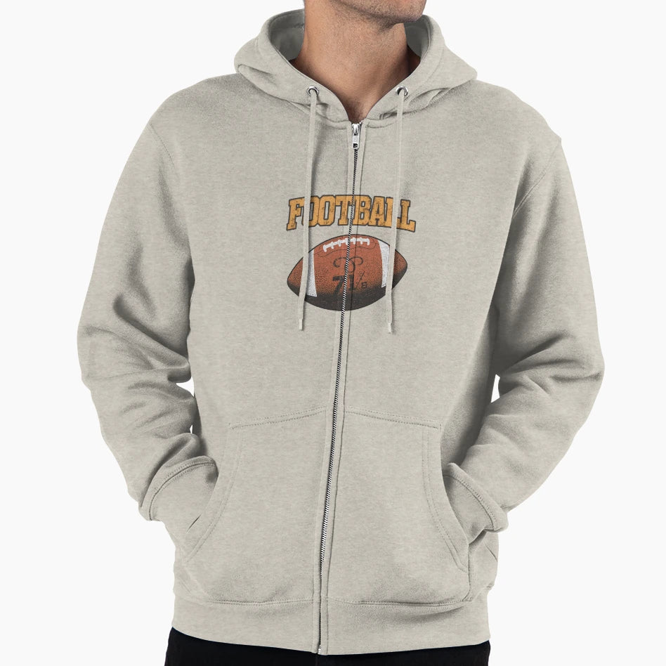 Football Hoodie - Aesthetic Graphic Men Women - T-Shirt, Sweatshirt, Hoodie