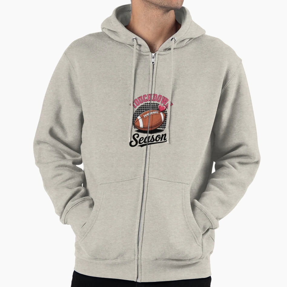 Game Day Aunt Red Football Hoodie - Custom Art Print for Adults - T-Shirt, Sweatshirt, Hoodie