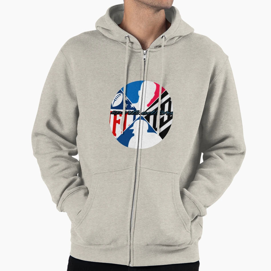 Sports Hoodie - Minimalist Print Unisex - T-Shirt, Sweatshirt, Hoodie