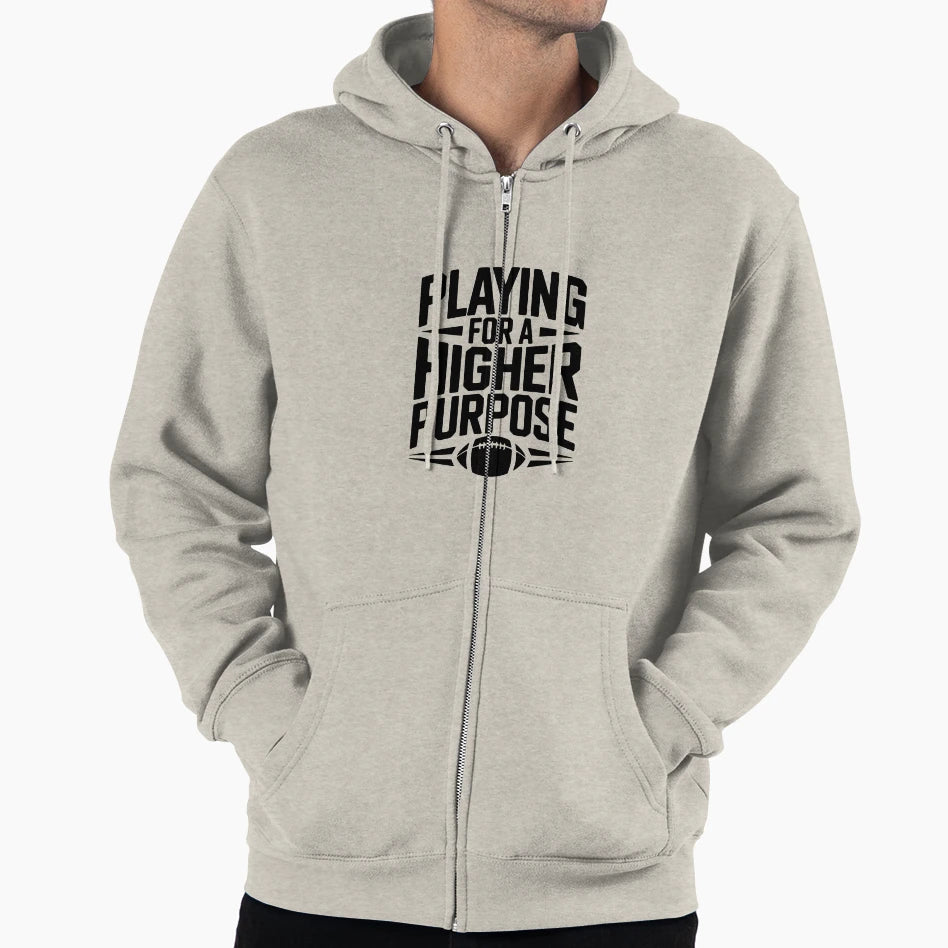 Playing Higher Purpose Hoodie - Fun Novelty Design Men Women - T-Shirt, Sweatshirt, Hoodie