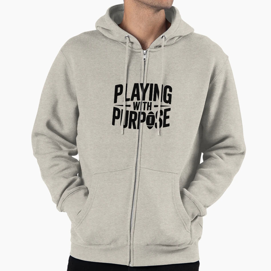Playing Purpose Hoodie - Custom Art Print for Adults - T-Shirt, Sweatshirt, Hoodie