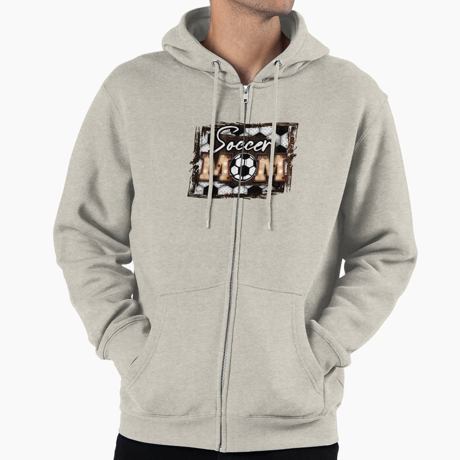 Soccer Mom Hoodie - Graphic Print for Adults - T-Shirt, Sweatshirt, Hoodie