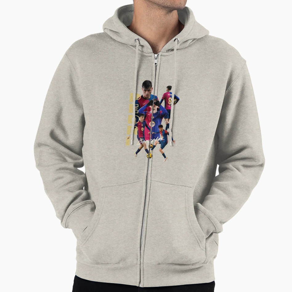 Pedri Gonzalez Hoodie - Aesthetic Graphic Men Women - T-Shirt, Sweatshirt, Hoodie