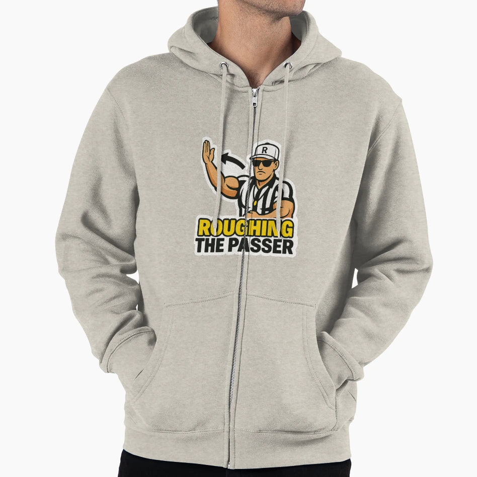 American Football Referee Roughing Passer Hoodie - Unique Graphic Men Women - T-Shirt, Sweatshirt, Hoodie