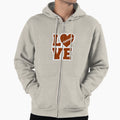 Football Love Hoodie - Trendy Graphic Men Women - T-Shirt, Sweatshirt, Hoodie