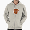Football Love Hoodie - Graphic Print for Adults - T-Shirt, Sweatshirt, Hoodie