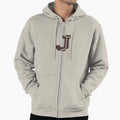 Personalized Football Initial J Hoodie - Graphic Print for Adults - T-Shirt, Sweatshirt, Hoodie