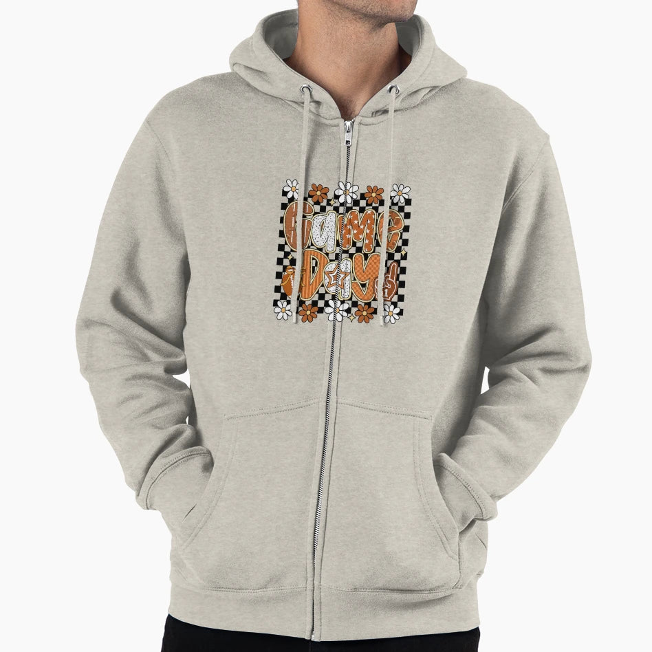 Game Day Football Football Mama Fall T-Shirt - Graphic Print Men Women - T-Shirt, Sweatshirt, Hoodie