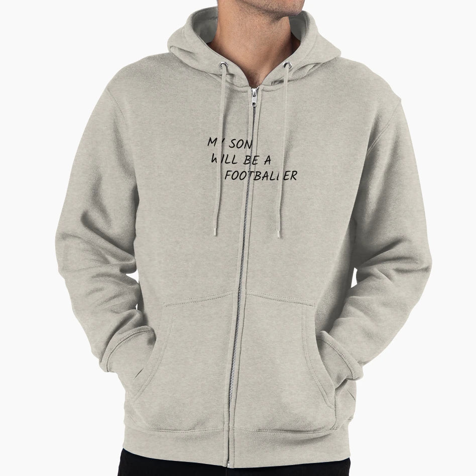 Copie De Daddy Phrase Soccer Son Hoodie - Fun Novelty Design Unisex - T-Shirt, Sweatshirt, Hoodie
