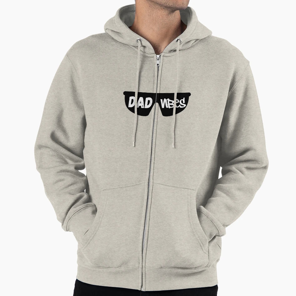 Dad Vibes Hoodie - Casual Everyday Wear for Adults - T-Shirt, Sweatshirt, Hoodie