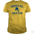 Emerald Hill Track Team - Adult & Kids T-Shirts, Sweatshirts & Hoodies apparel design preview 1